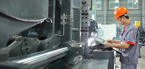 环亚集团DF注塑机-机械维护