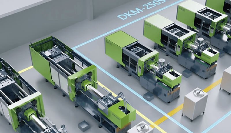 环亚集团智能注塑生产线